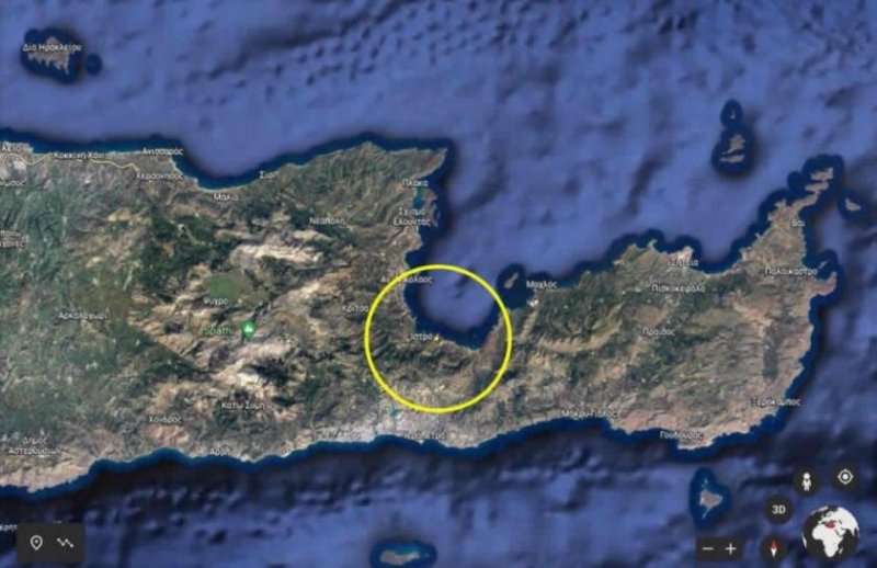 Istro MIT VIDEO: Kreta, Istro: Grundstück mit Meerblick zu verkaufen Grundstück kaufen